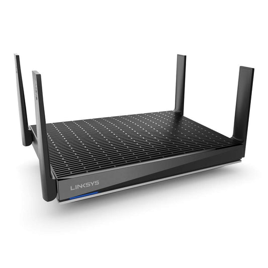 Linksys MR8300 Mesh Wi-Fi Router - Tri-Band speeds up to 2.2GHz, Wireless Mesh Router for Home AC2200, 716Mhz Quad-core Processor, 2,000 sq. ft Coverage (Renewed)