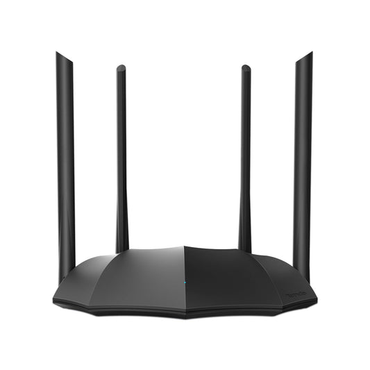 Tenda AC1200 Smart WiFi Router, High Speed Dual Band Wireless Internet Router with Smart APP, 4 x 100 Mbps Fast Ethernet Ports, Supports Guest WiFi, Access Point Mode, IPv6 and Parental Controls(AC6)